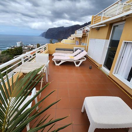 Los Gigantes,Huge Terrace,Sea View,Air Conditioning Διαμέρισμα Puerto de Santiago  Εξωτερικό φωτογραφία