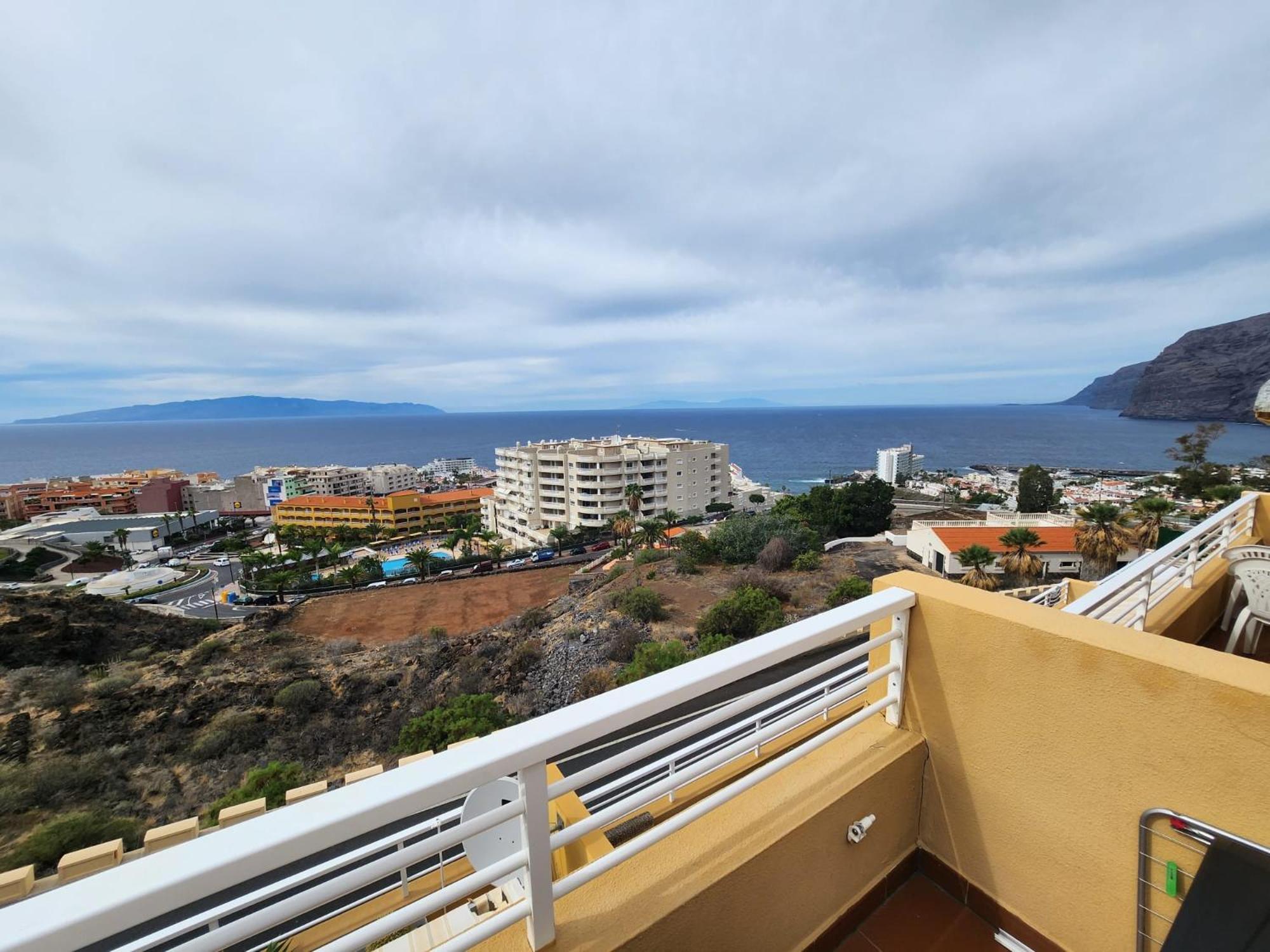 Los Gigantes,Huge Terrace,Sea View,Air Conditioning Διαμέρισμα Puerto de Santiago  Εξωτερικό φωτογραφία
